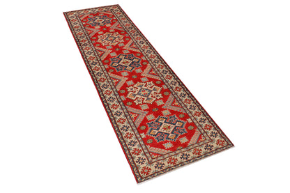 Kazak Red Rug PC 57394 - 2.95m X 0.83m