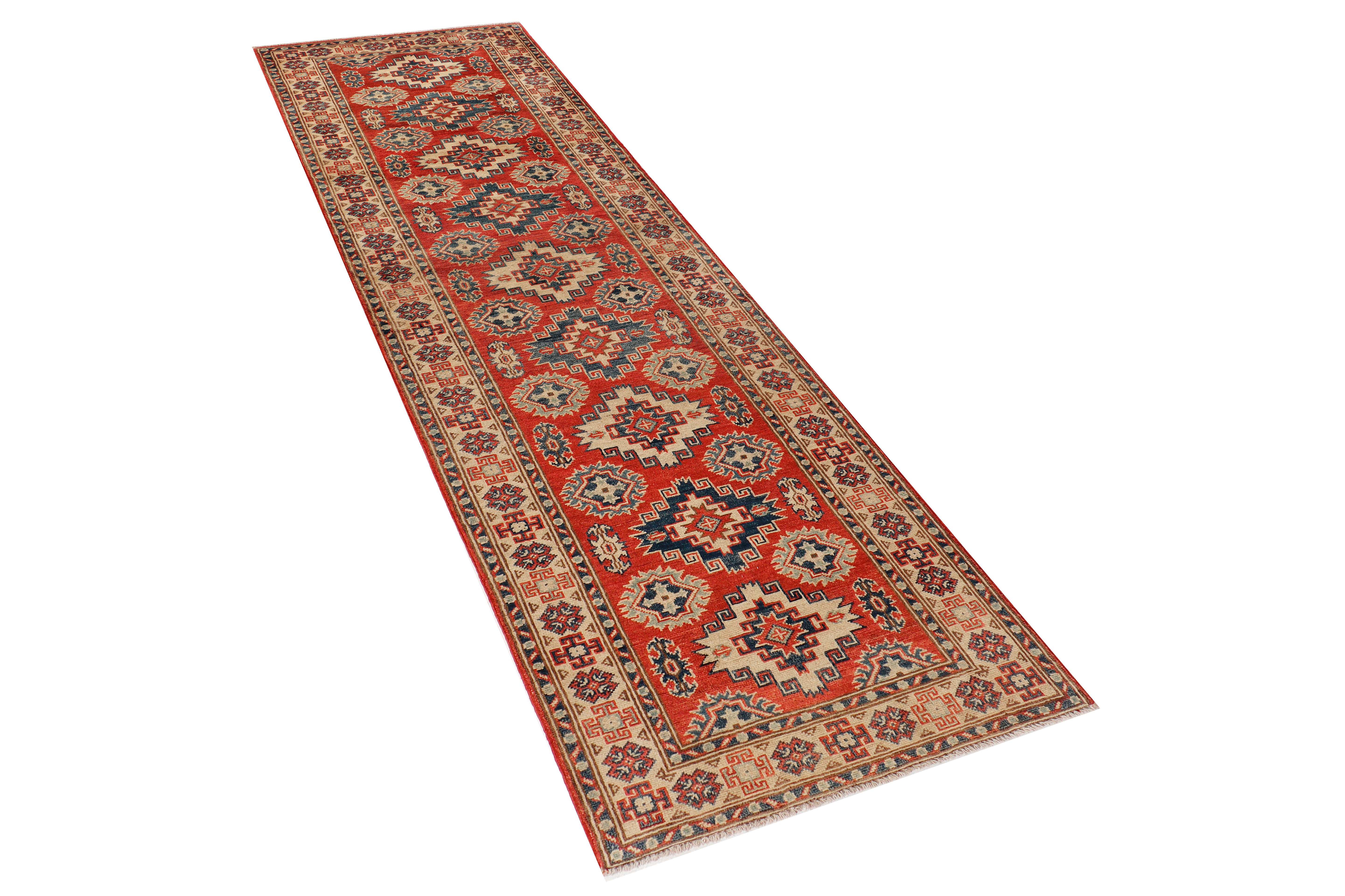 Kazak Red Rug PC 57396 - 2.89m X 0.81m