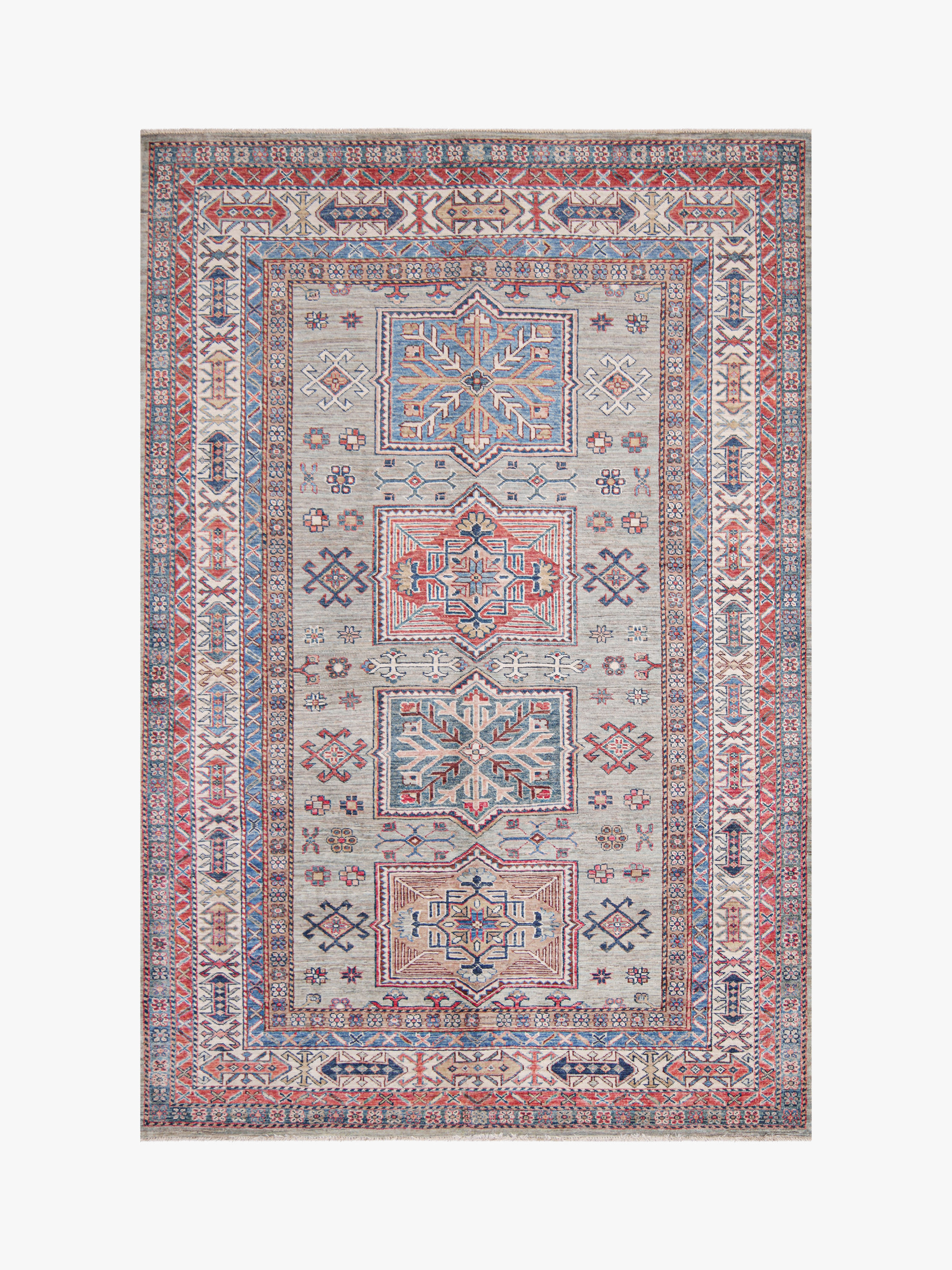 Supreme Kazak Green Rug PC 57504 - 2.50m X 1.68m