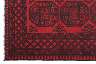 Red Afghan PC 50688 - 1.45 X 0.95