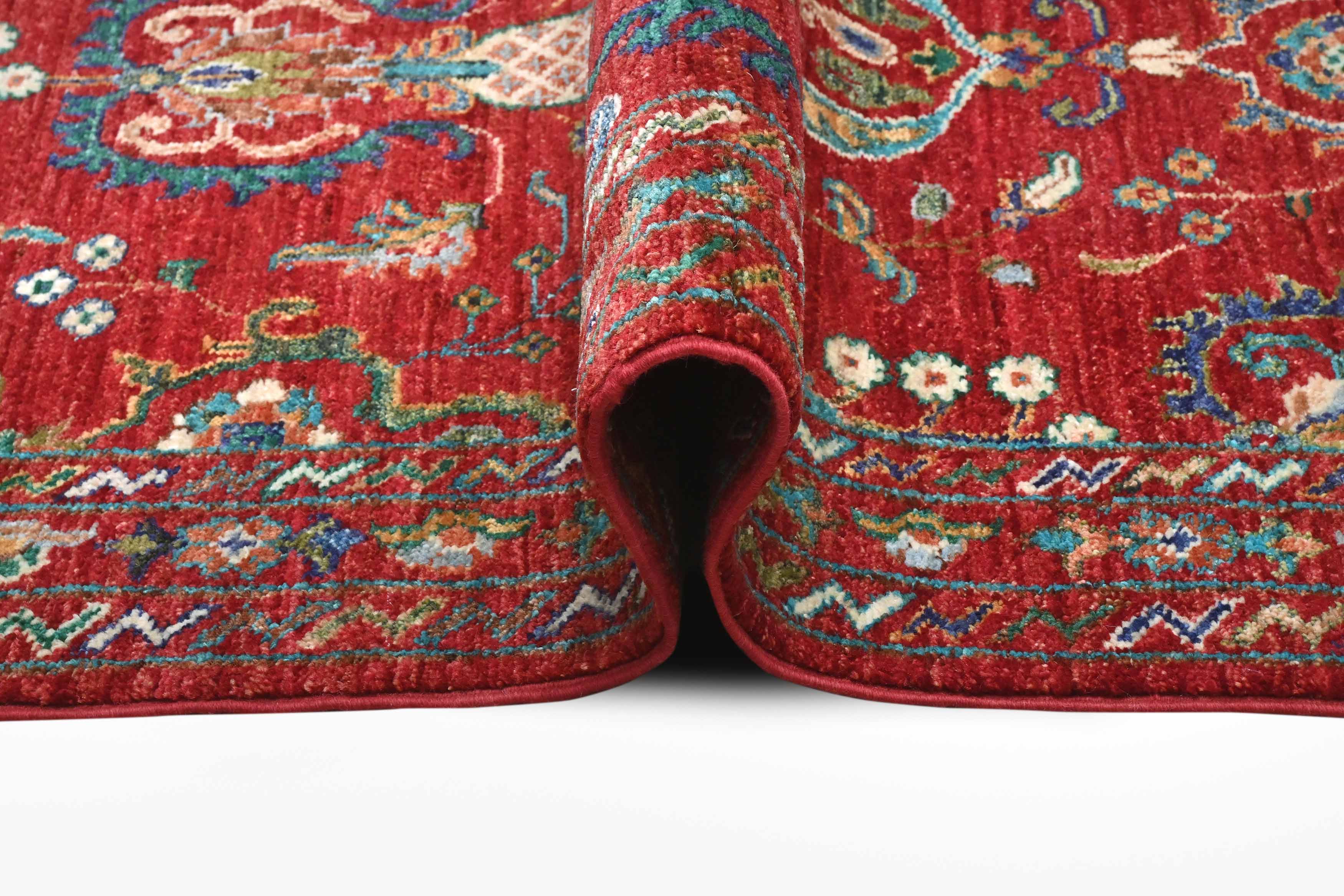 Sultani Red Rug PC 54953 - 2.53m X 0.83m