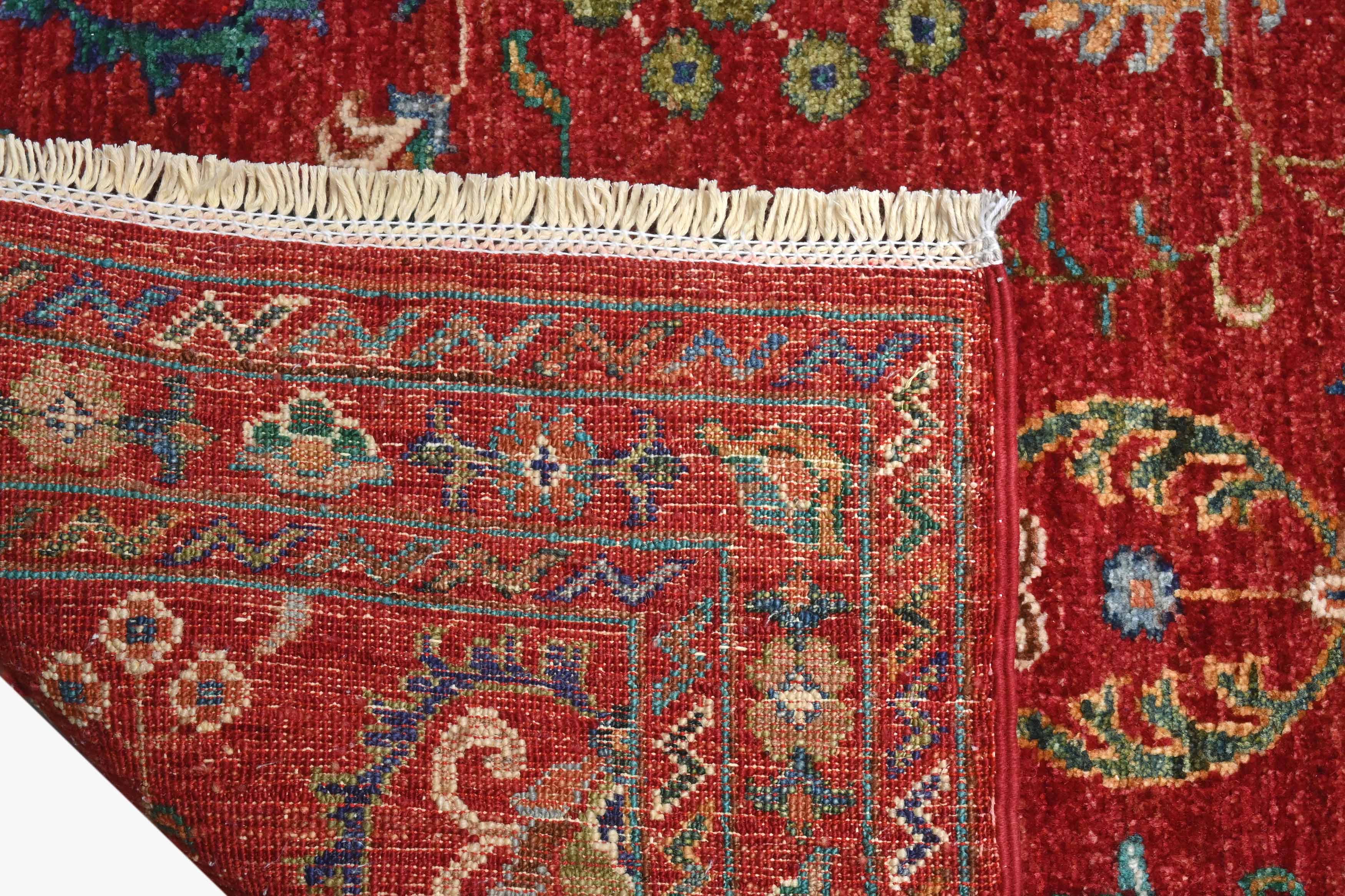 Sultani Red Rug PC 54953 - 2.53m X 0.83m