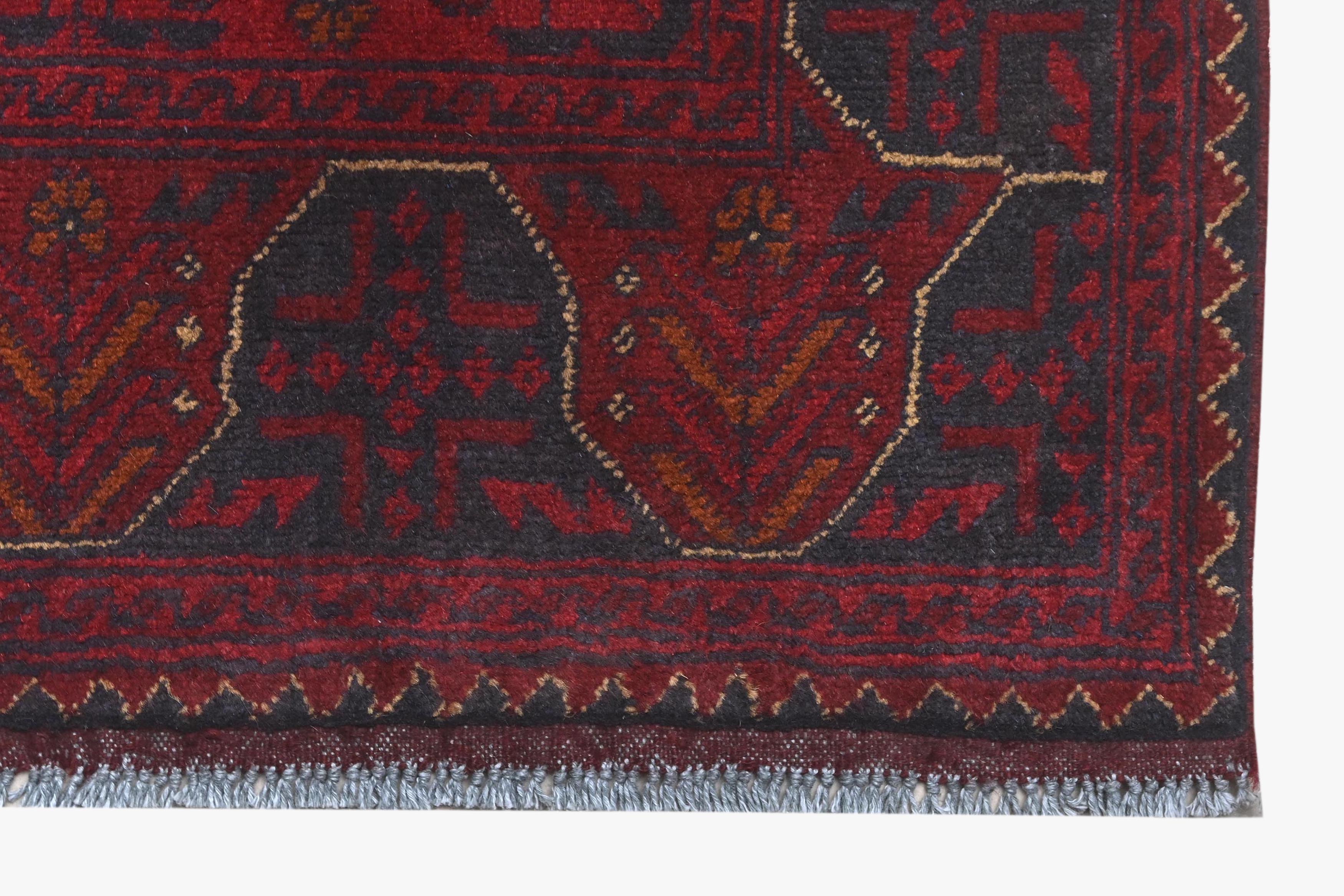 Khal Mohammadi Red Rug PC 57750 - 2.91m X 0.82m