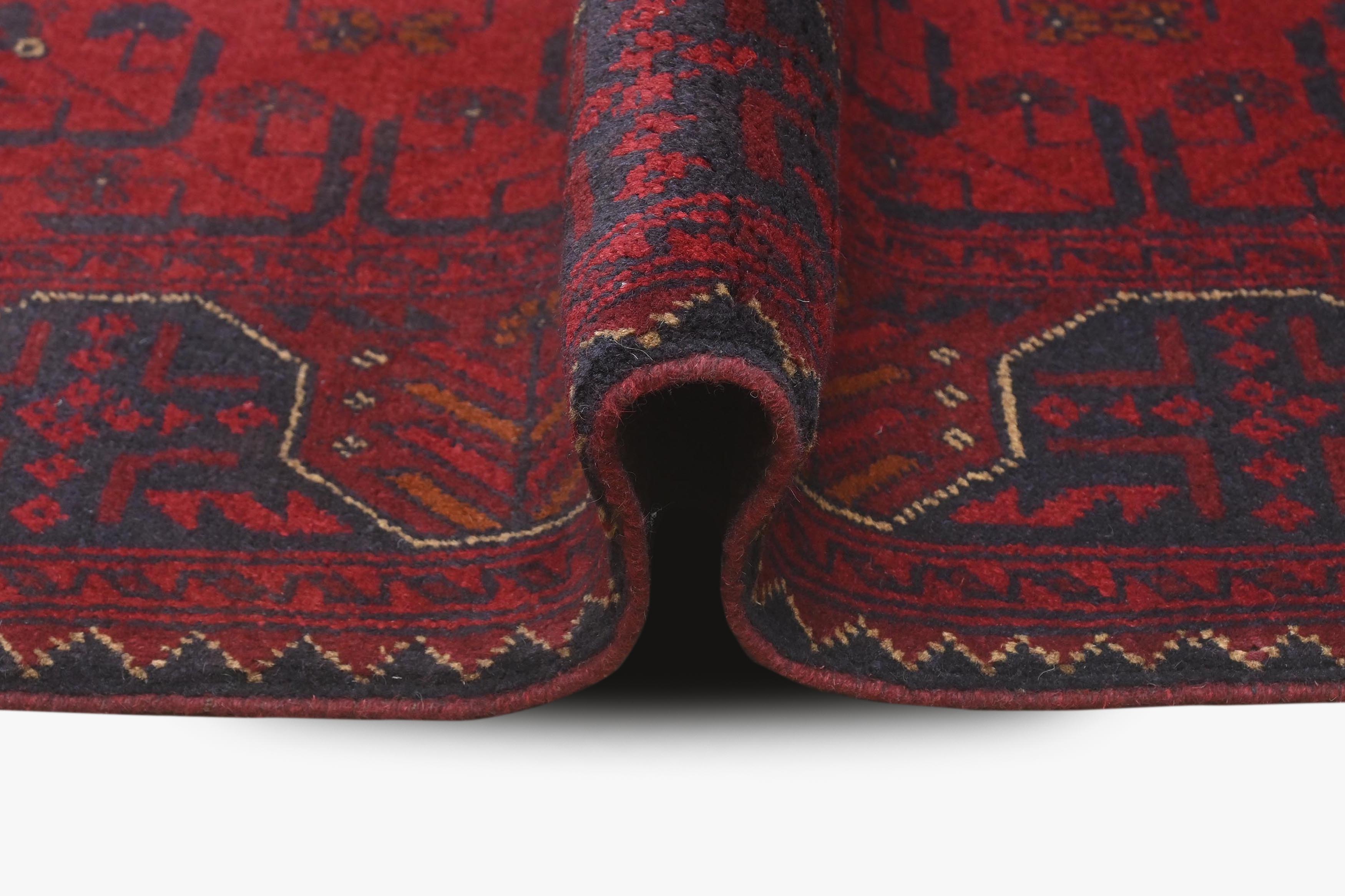 Khal Mohammadi Red Rug PC 57750 - 2.91m X 0.82m