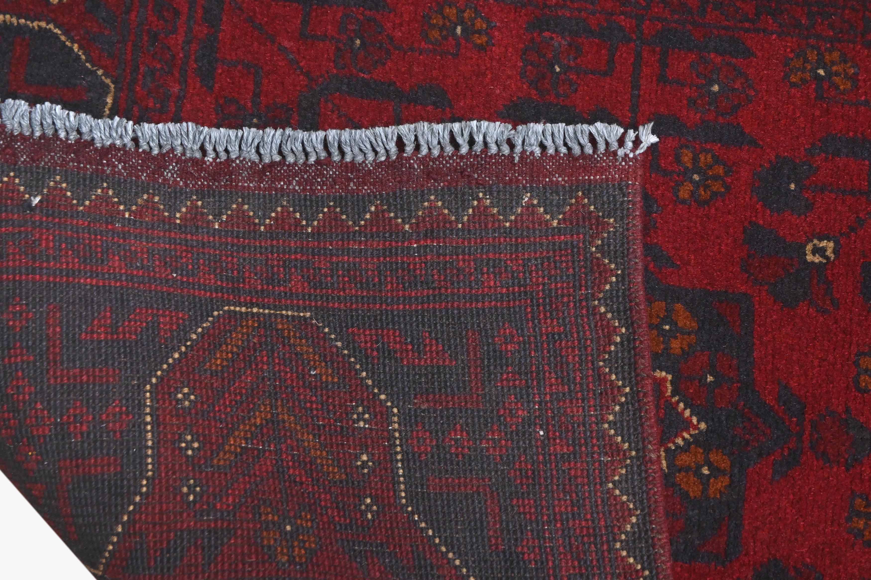 Khal Mohammadi Red Rug PC 57750 - 2.91m X 0.82m