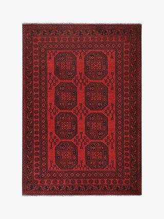 Red Afghan PC 50678 - 1.79 X 1.20