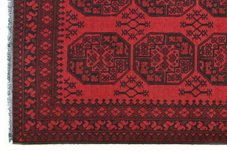 Red Afghan PC 50679 - 1.89 X 1.23