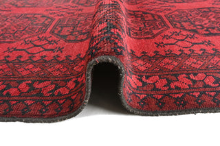 Red Afghan PC 50679 - 1.89 X 1.23
