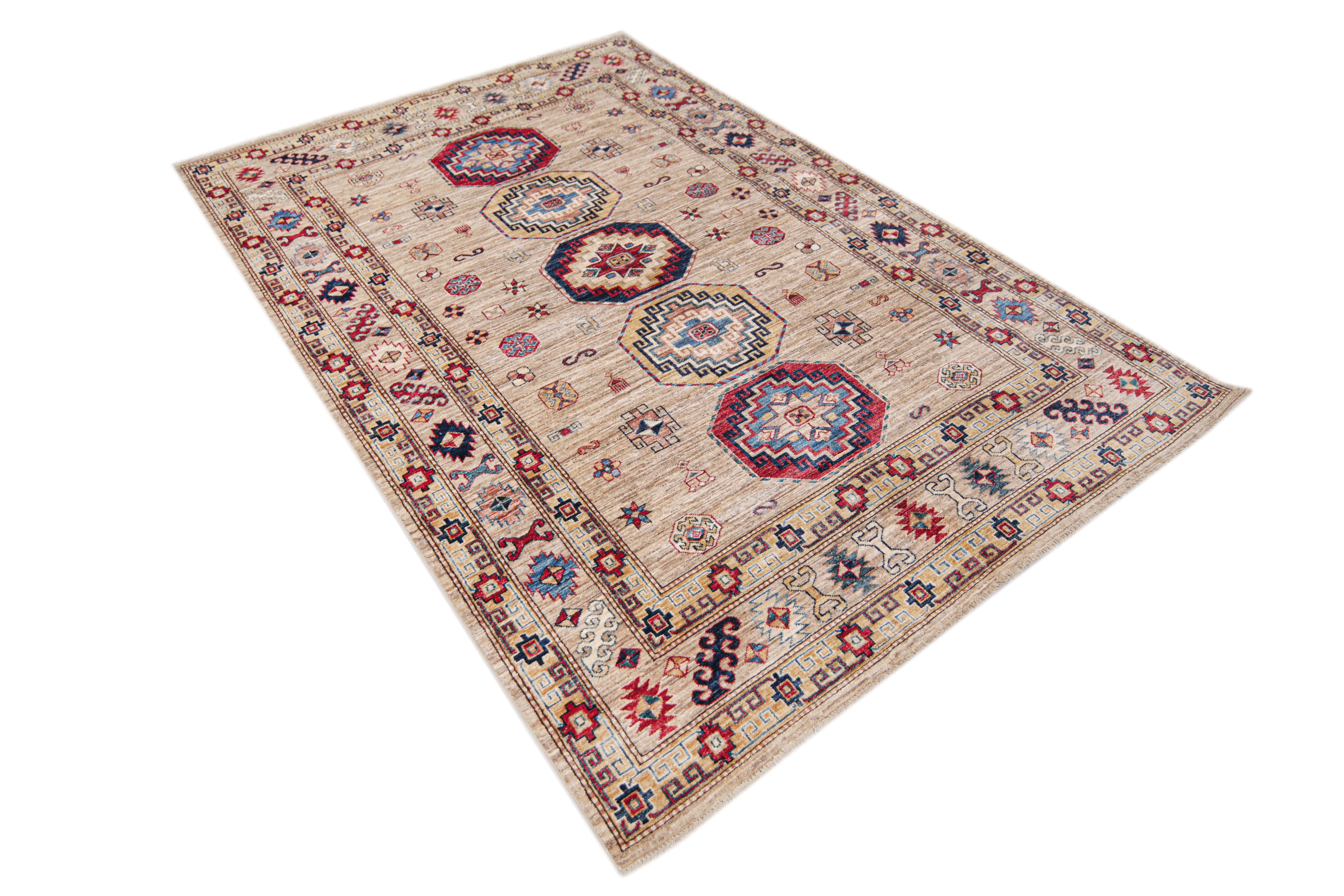 Supreme Kazak Natural Rug PC 57507 - 2.43m X 1.70m