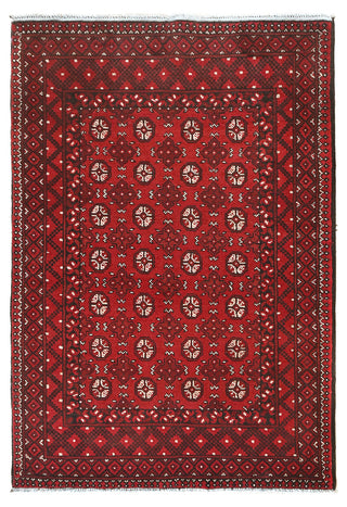 Red Afghan PC 50676 - 1.88 X 1.21