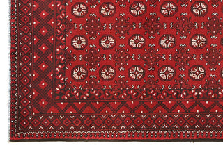 Red Afghan PC 50676 - 1.88 X 1.21