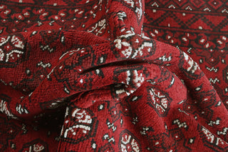 Red Afghan PC 50676 - 1.88 X 1.21