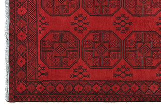 Red Afghan PC 50674 - 1.90 X 1.21
