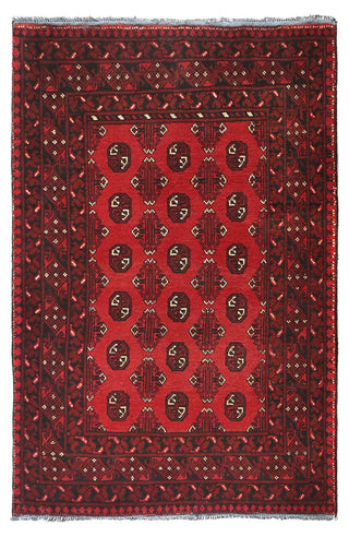 Red Afghan PC 50675 - 1.80 X 1.20