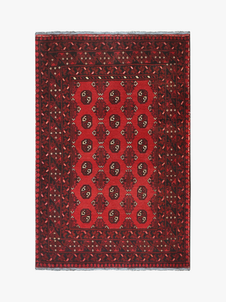 Red Afghan PC 50675 - 1.80 X 1.20