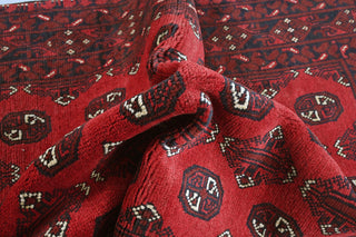 Red Afghan PC 50675 - 1.80 X 1.20