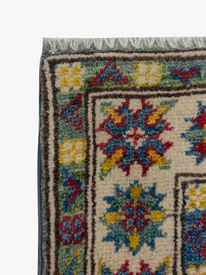 Kazak Grey Rug PC 57456 - 1.79m X 0.61m