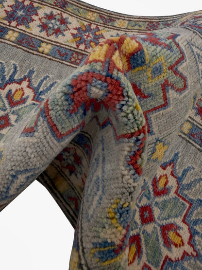 Kazak Grey Rug PC 57456 - 1.79m X 0.61m