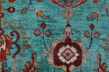 Sultani Green Rug PC 54267 - 1.54m X 1.01m