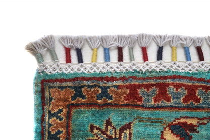 Sultani Green Rug PC 54267 - 1.54m X 1.01m