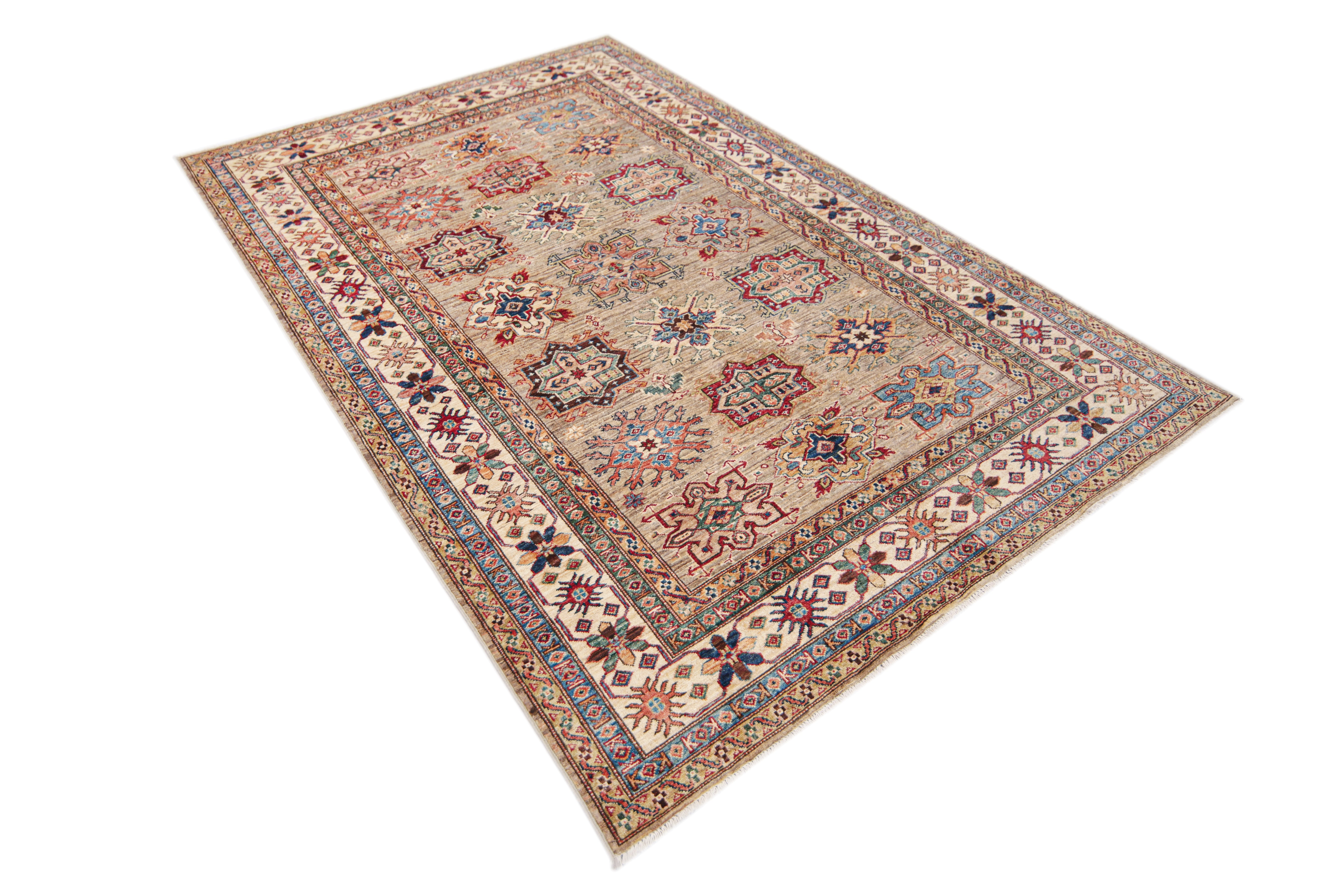 Supreme Kazak Natural Rug PC 57511 - 2.44m X 1.67m