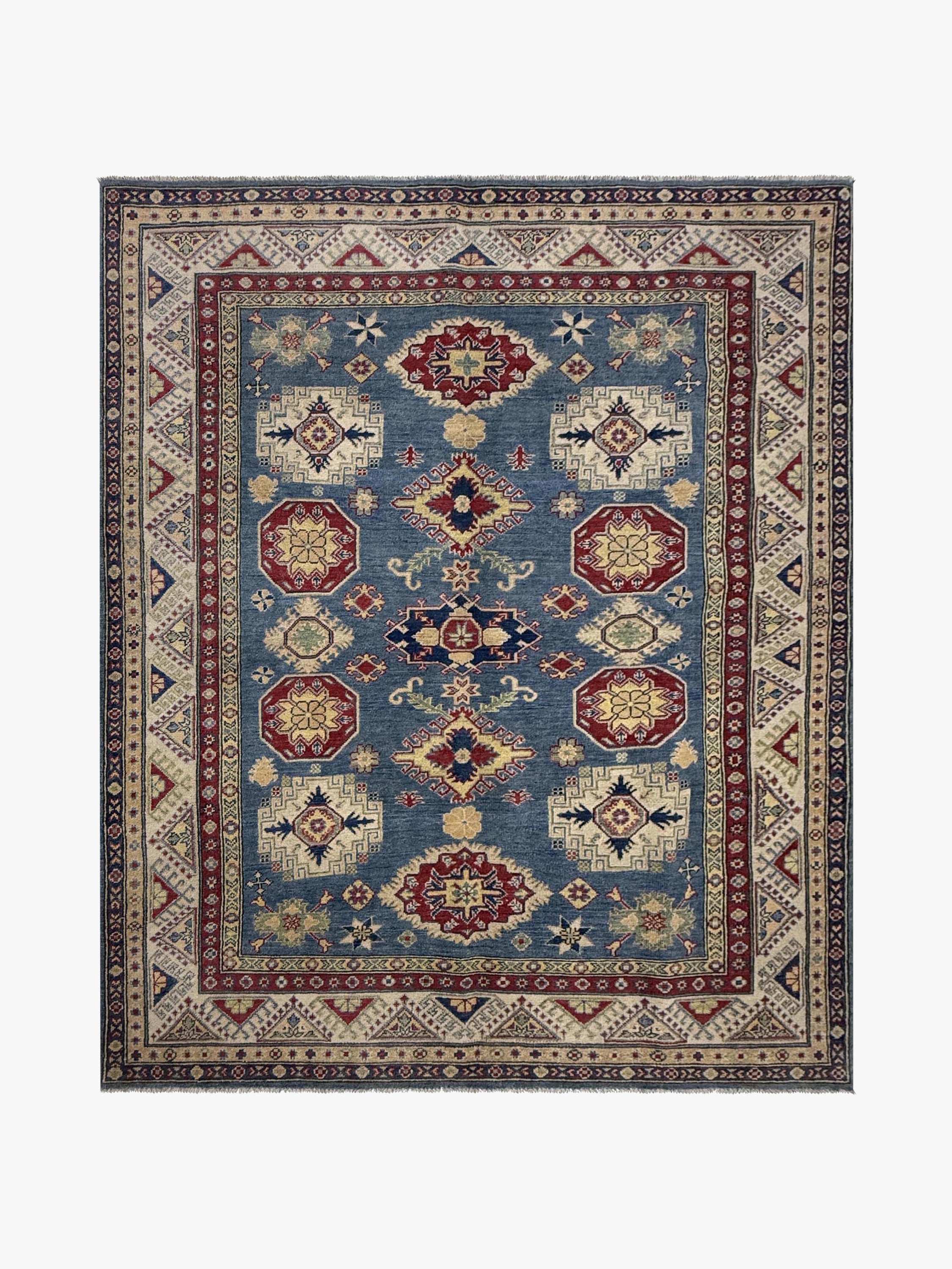 Kazak Blue Rug PC 57458 - 2.19m X 1.76m