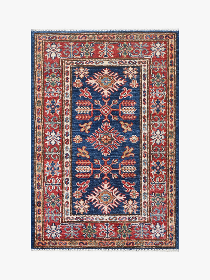 Supreme Kazak Blue Rug PC 54878 - 0.91m X 0.60m