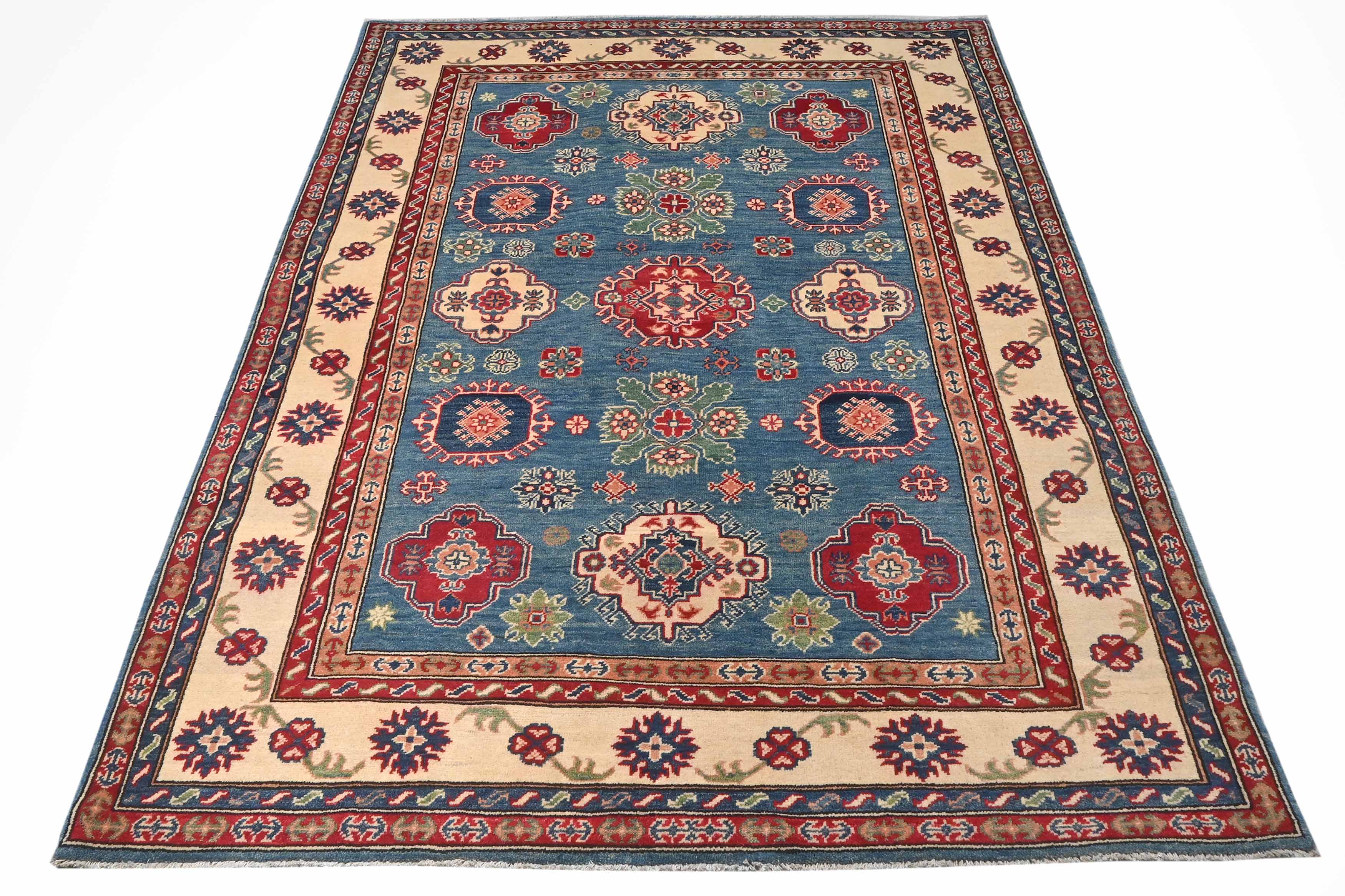 Kazak Blue Rug PC 54960 - 2.37m X 1.73m