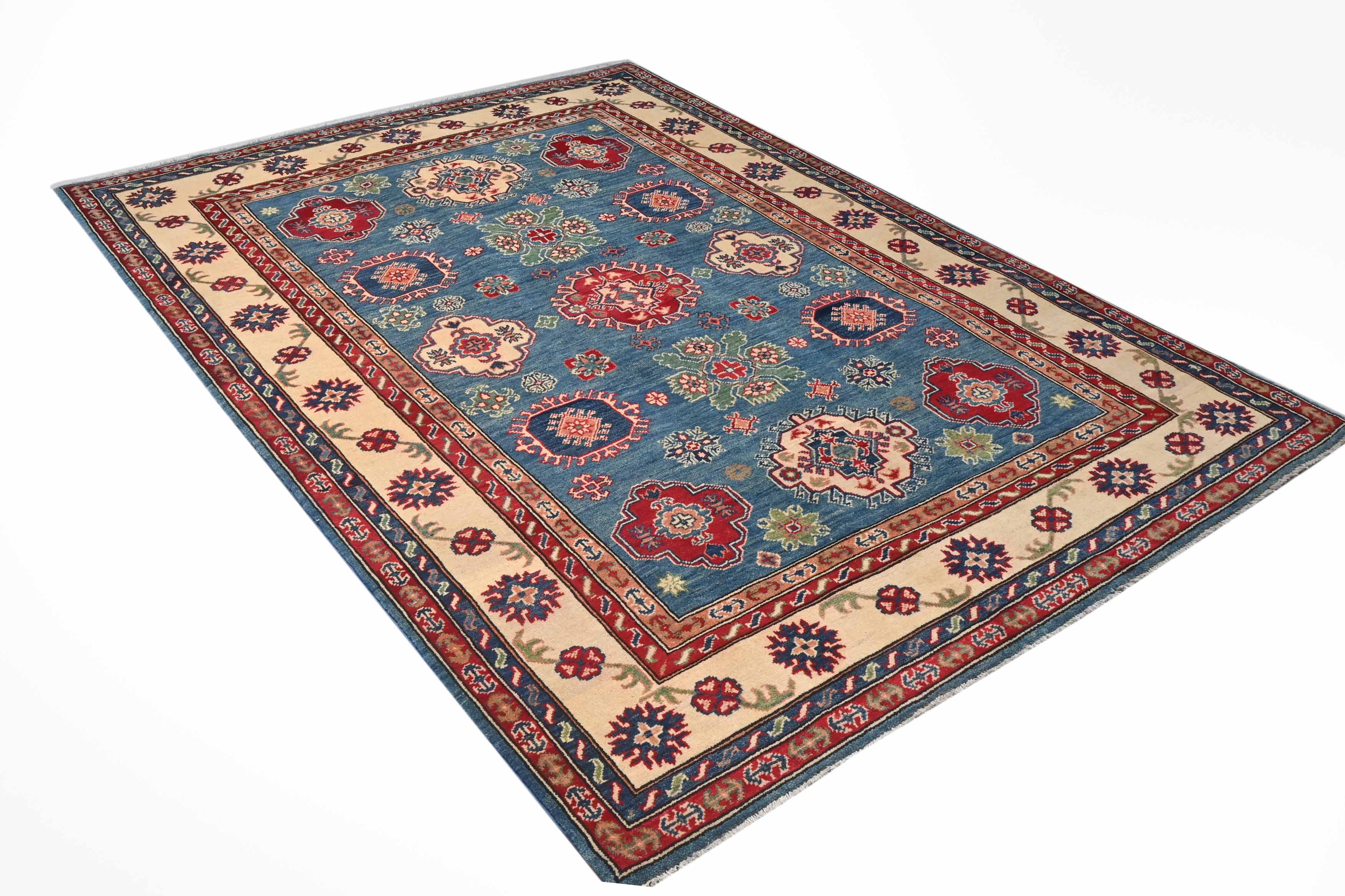 Kazak Blue Rug PC 54960 - 2.37m X 1.73m