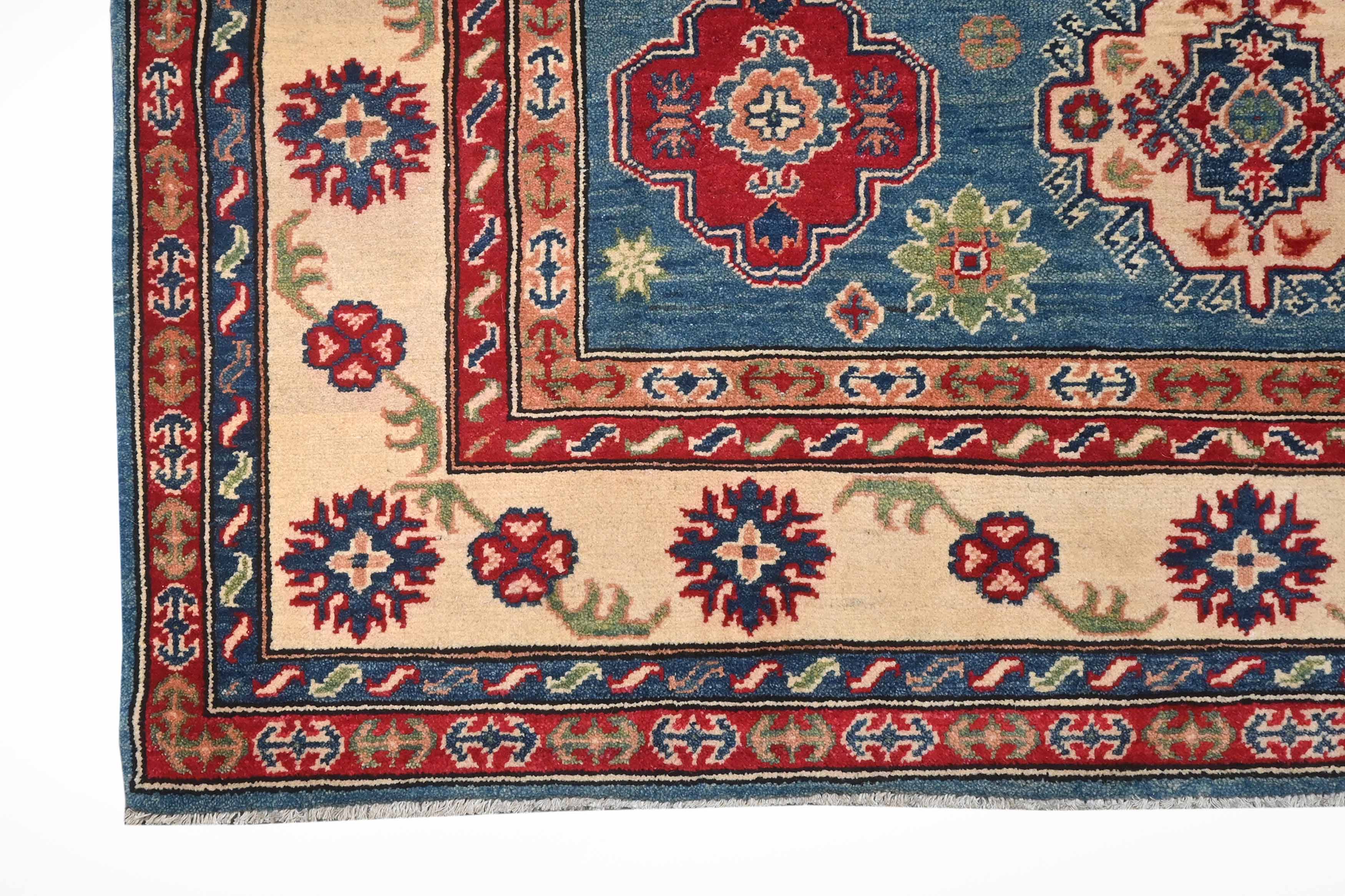 Kazak Blue Rug PC 54960 - 2.37m X 1.73m
