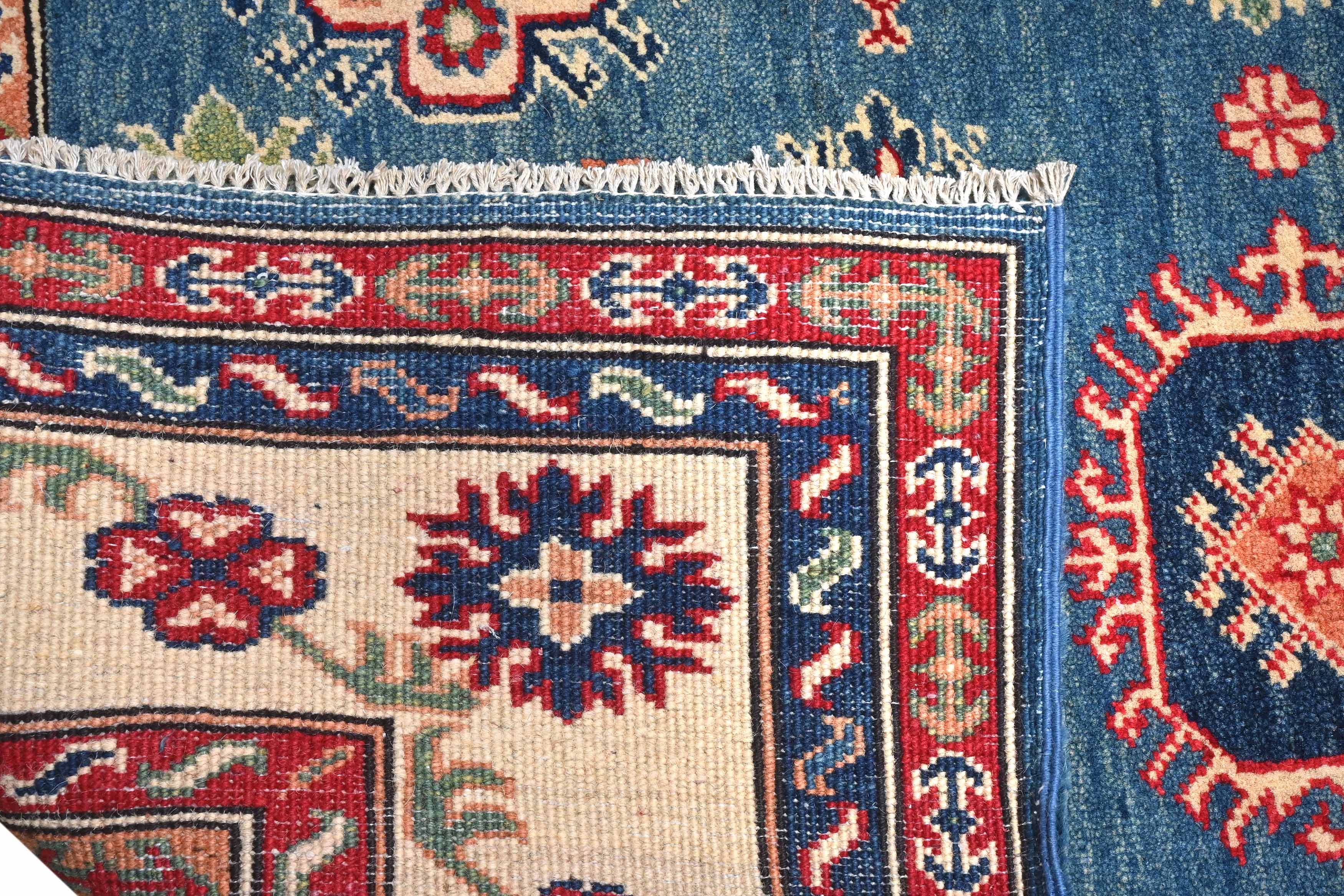 Kazak Blue Rug PC 54960 - 2.37m X 1.73m