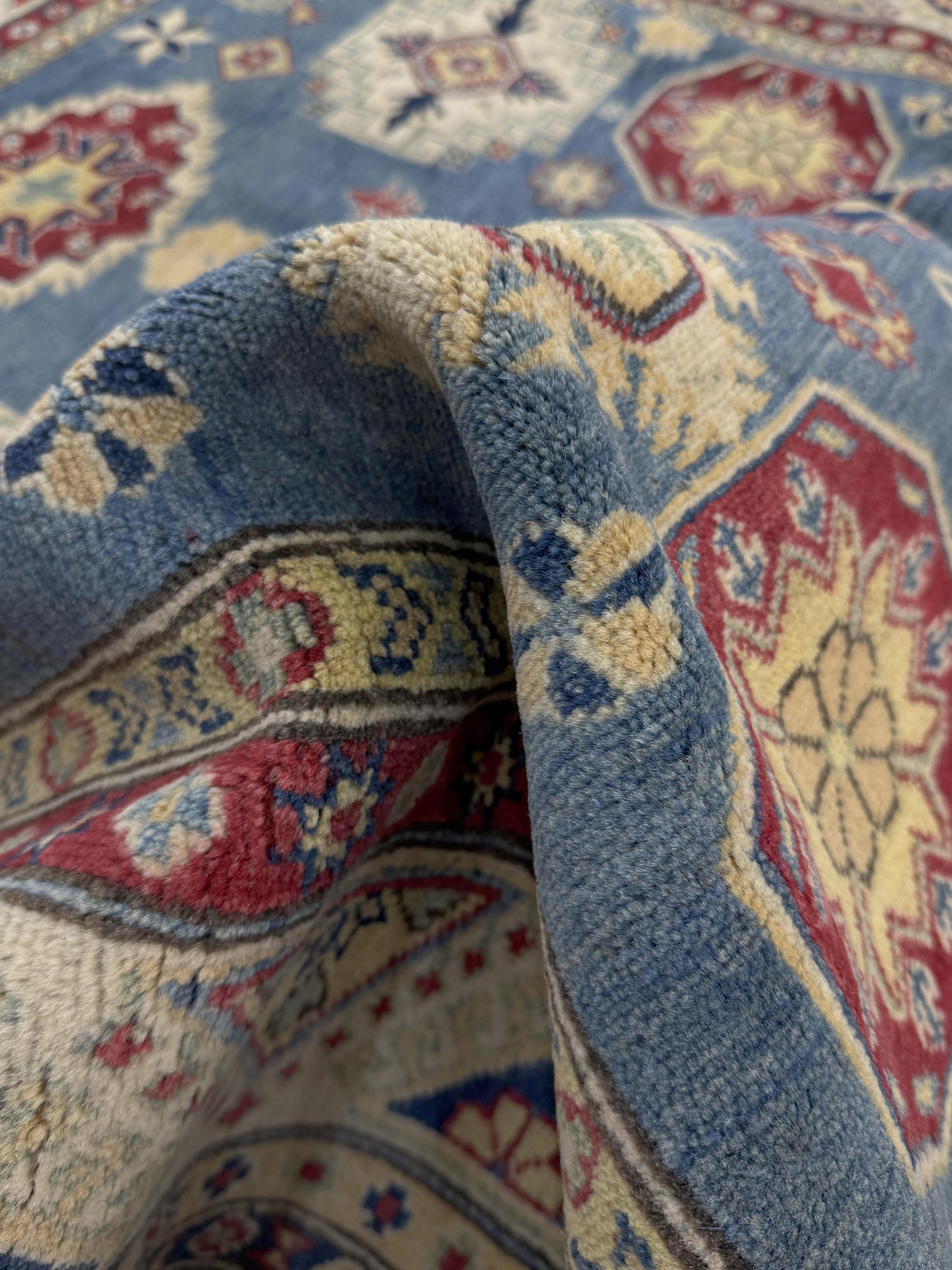 Kazak Blue Rug PC 57458 - 2.19m X 1.76m