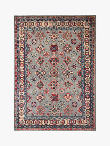 Kazak Grey Rug PC 54961 - 2.42m X 1.70m