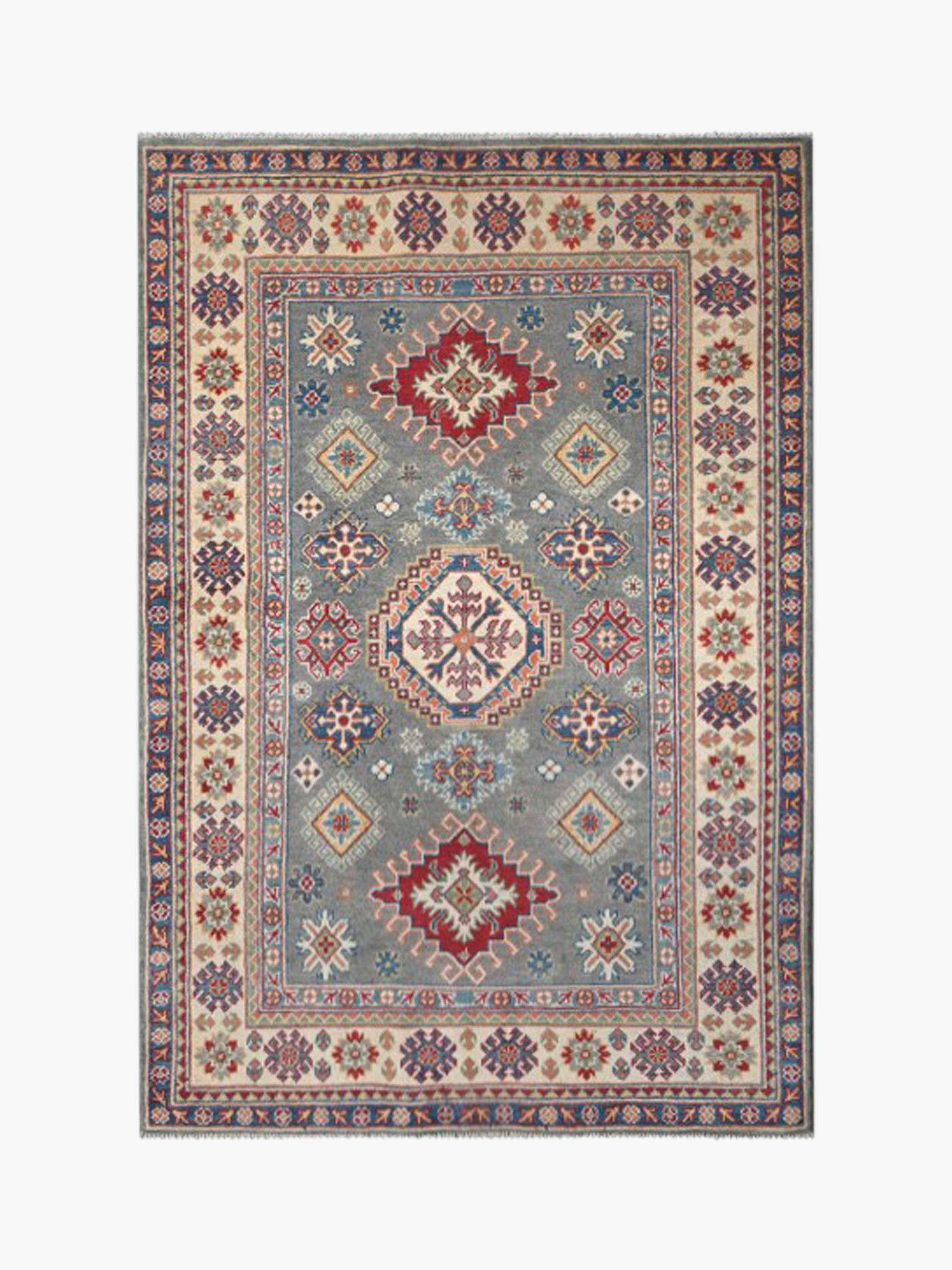 Kazak Grey Rug PC 54964 - 1.78m X 1.21m