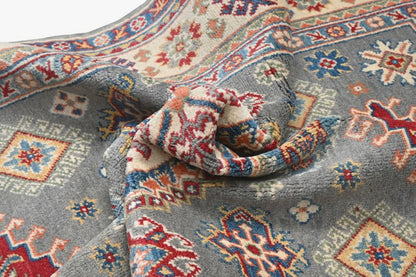 Kazak Grey Rug PC 54964 - 1.78m X 1.21m