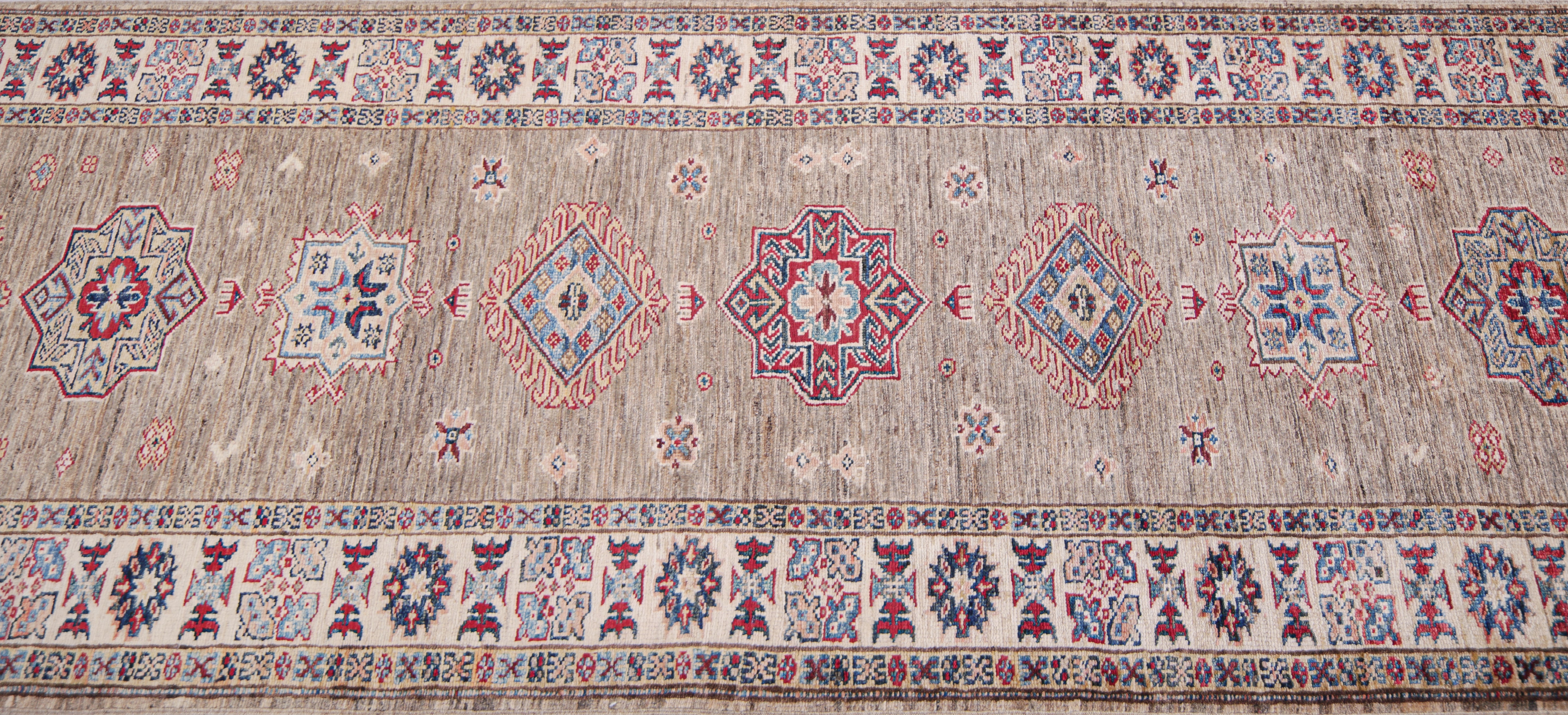 Supreme Kazak Natural Rug PC 57514 - 2.46m X 0.82m