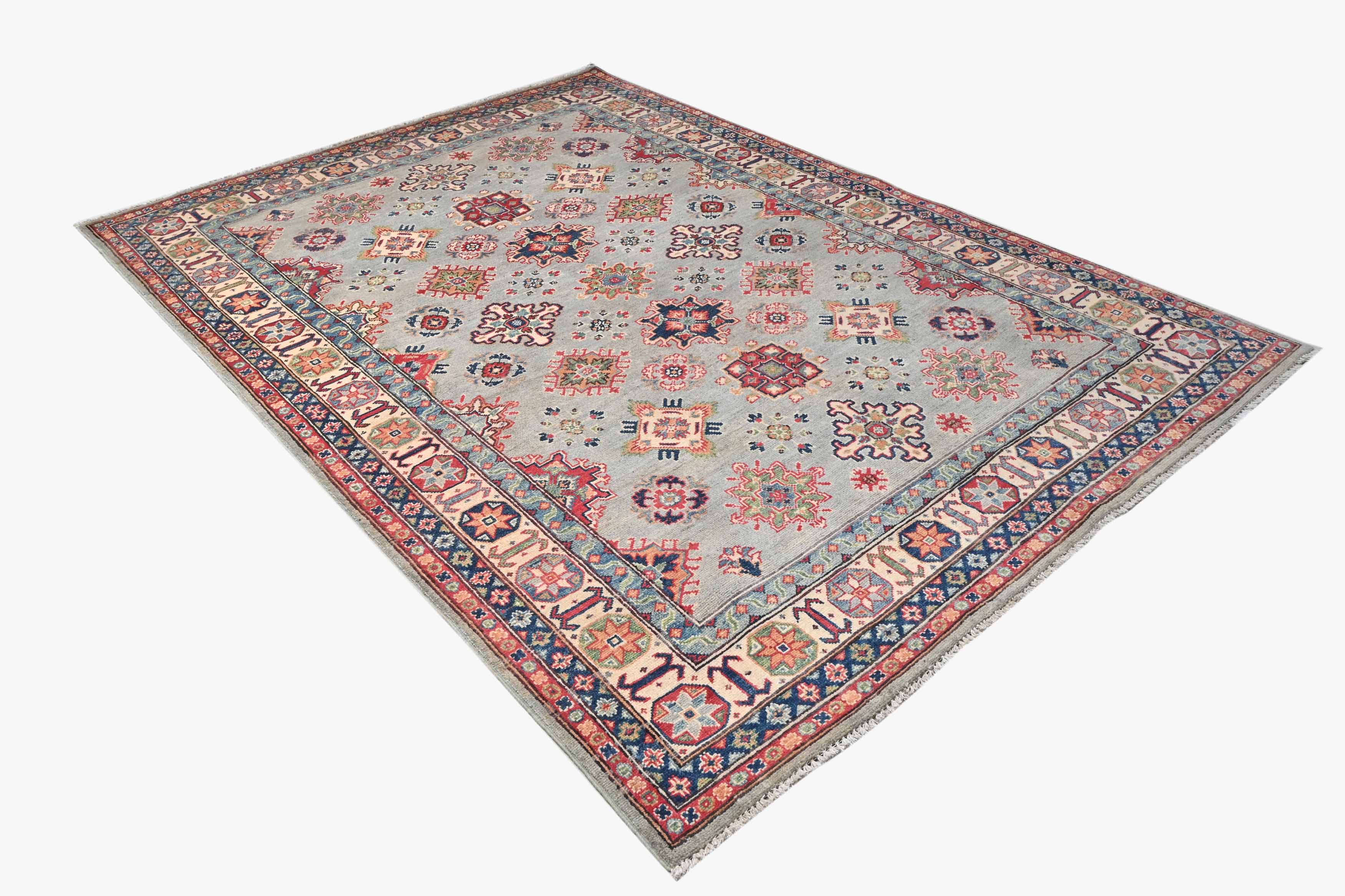 Kazak Grey Rug PC 54962 - 2.33m X 1.69m