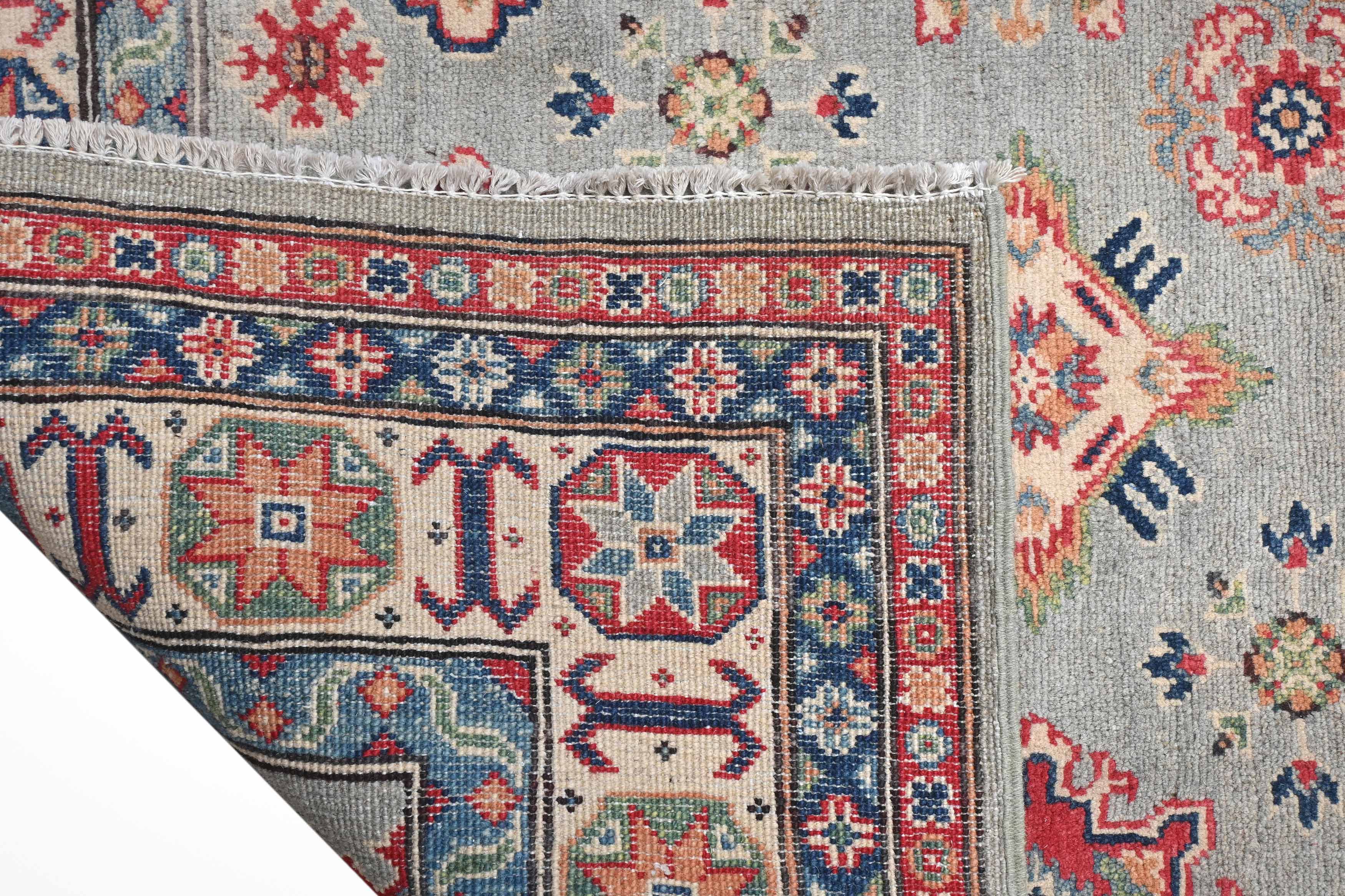 Kazak Grey Rug PC 54962 - 2.33m X 1.69m