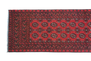 Red Afghan PC 50702 - 2.48 X 0.70