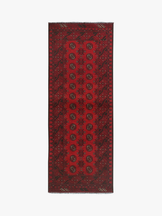 Red Afghan PC 50699 - 2.43m X 0.78m