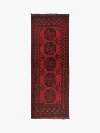 Red Afghan PC 50698 - 2.40 X 0.78