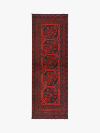 Red Afghan PC 50704 - 2.45 X 0.74