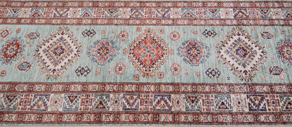 Supreme Kazak Green Rug PC 57515 - 2.57m X 0.76m