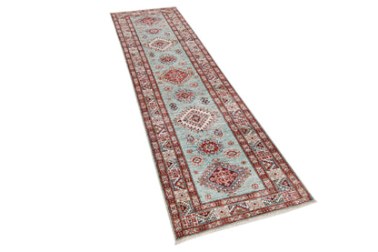 Supreme Kazak Green Rug PC 57515 - 2.57m X 0.76m