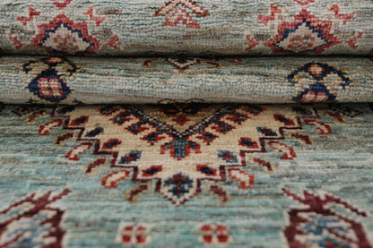 Supreme Kazak Green Rug PC 57515 - 2.57m X 0.76m
