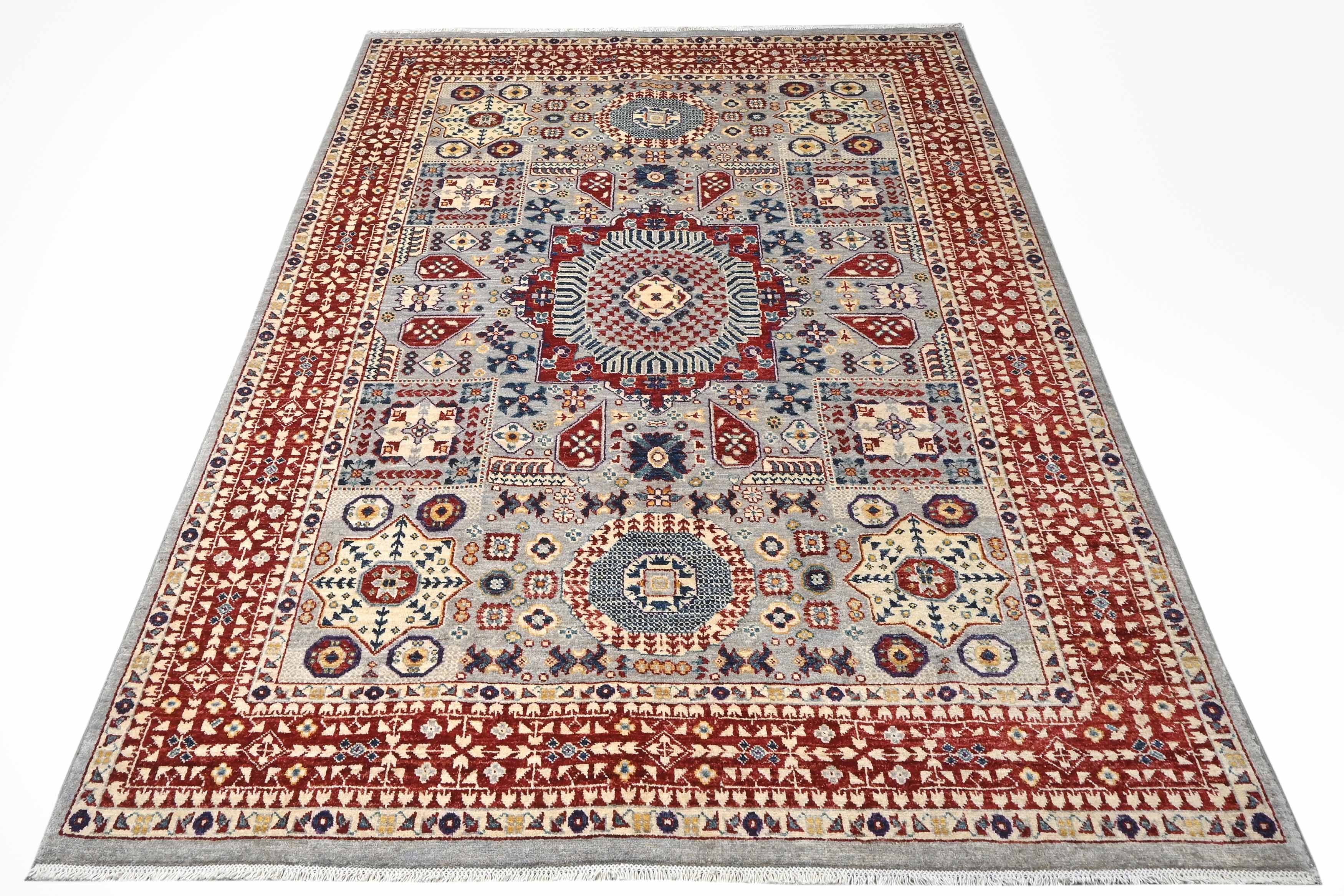 Mamluk Grey Rug PC 54917 - 2.38m X 1.68m