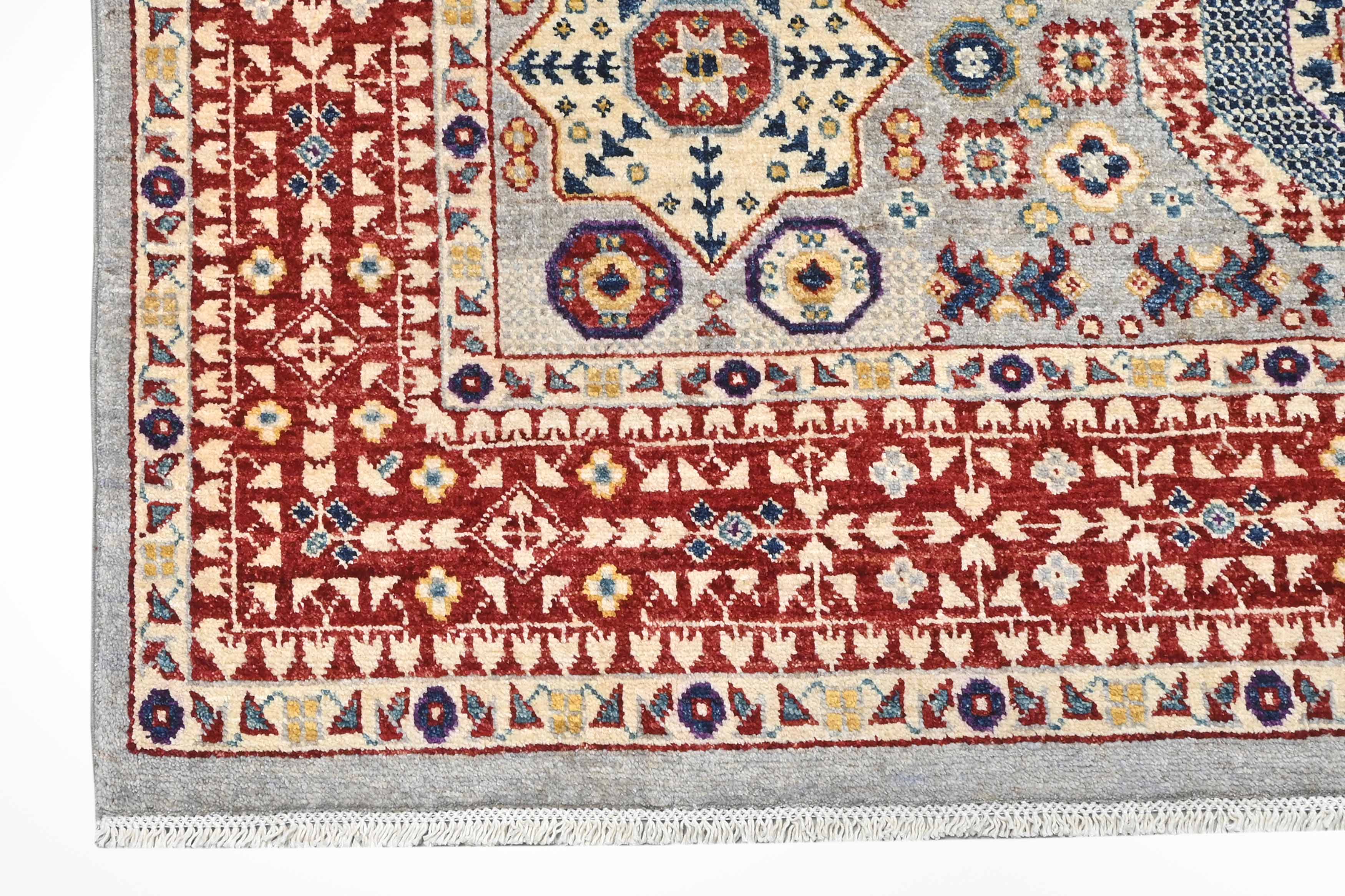 Mamluk Grey Rug PC 54917 - 2.38m X 1.68m