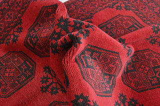 Red Afghan PC 50682 - 1.82 X 1.22