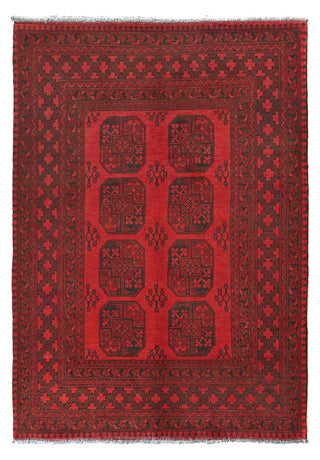 Red Afghan PC 50656 - 2.44 X 1.63