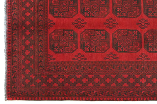Red Afghan PC 50656 - 2.44 X 1.63